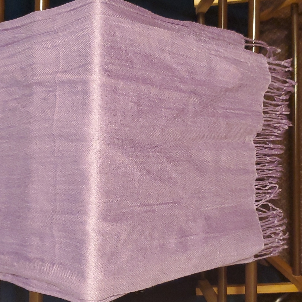 Purple scarf